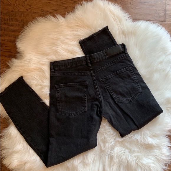 Topshop Black Jeans Size 6 - Picture 4 of 8